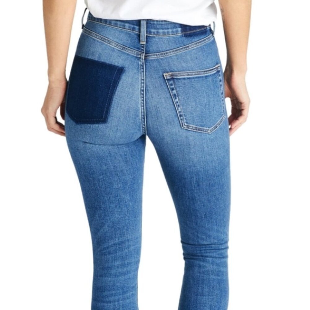 ETICA - Giselle Exposed Patch Pocket Skinny Jeans aspen